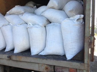 Противогололёдный антигололёдный реагент реактив материал 75% 1 тонна