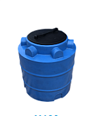 Пластиковая емкость для воды,топлива цилиндр100л