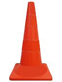 Конус дорожный сигнальный КС-2.1 520 мм без полос утяжелителем