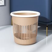 Корзина ведро для мусора офисная мусорка Mantella 4046-КФ Кофейный 20,4 литра