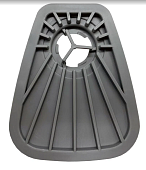 Адаптер противоаэрозольного фильтра для респиратора МК52