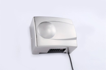 Сушилка для рук Mantella 8828 металлическая антивандальная металл нержавеющая 1,5 кВт 1500 ватт